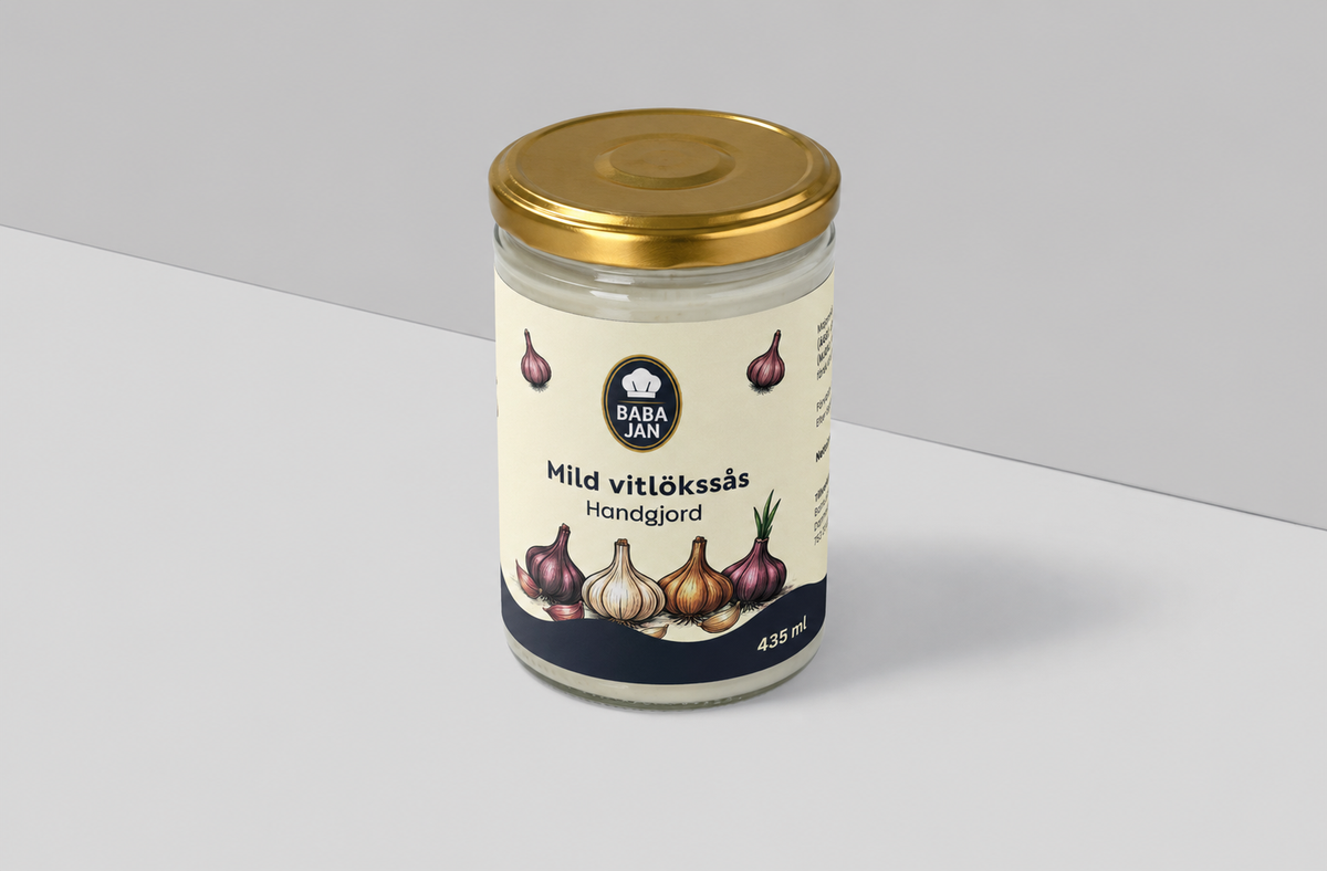 Baba Jans Vitlökssås